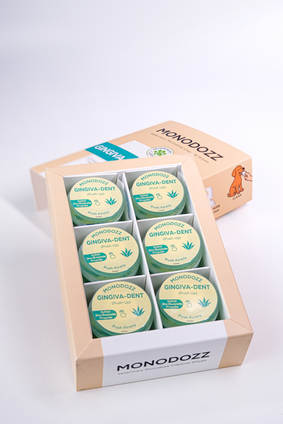 Gingiva-Dent Push Up Capsule Wipes | Kedi Köpek Ağız, Diş Bakımı Plak Kontrolü Dermakozmetik Mendil